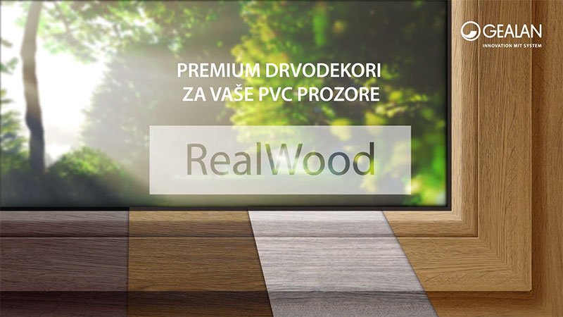 PVC Stolarija u boji - Realwood Drvodekor